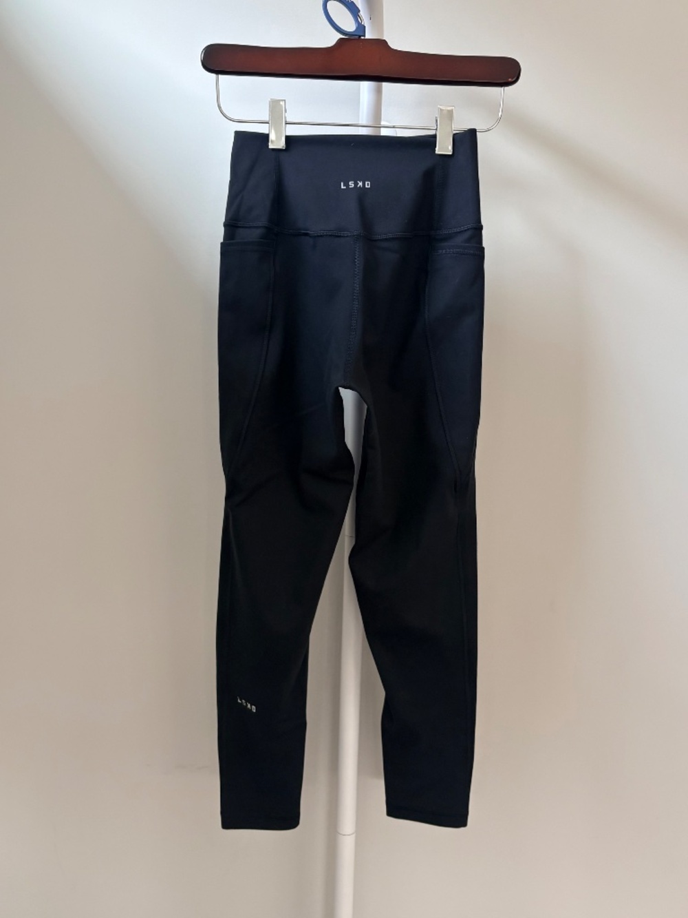 LSKD Fusion Ultra High-Rise 7/8 Pocket Leggings Black S NWT - Picture 2 of 13